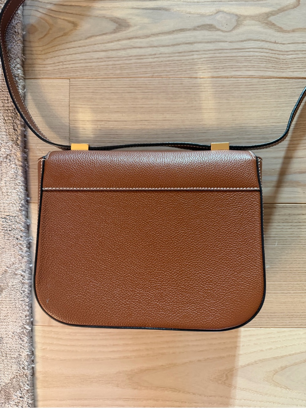DEMELLIER VANCOUVER TAN SMALL GRAIN STITCHING - Picture 15 of 16
